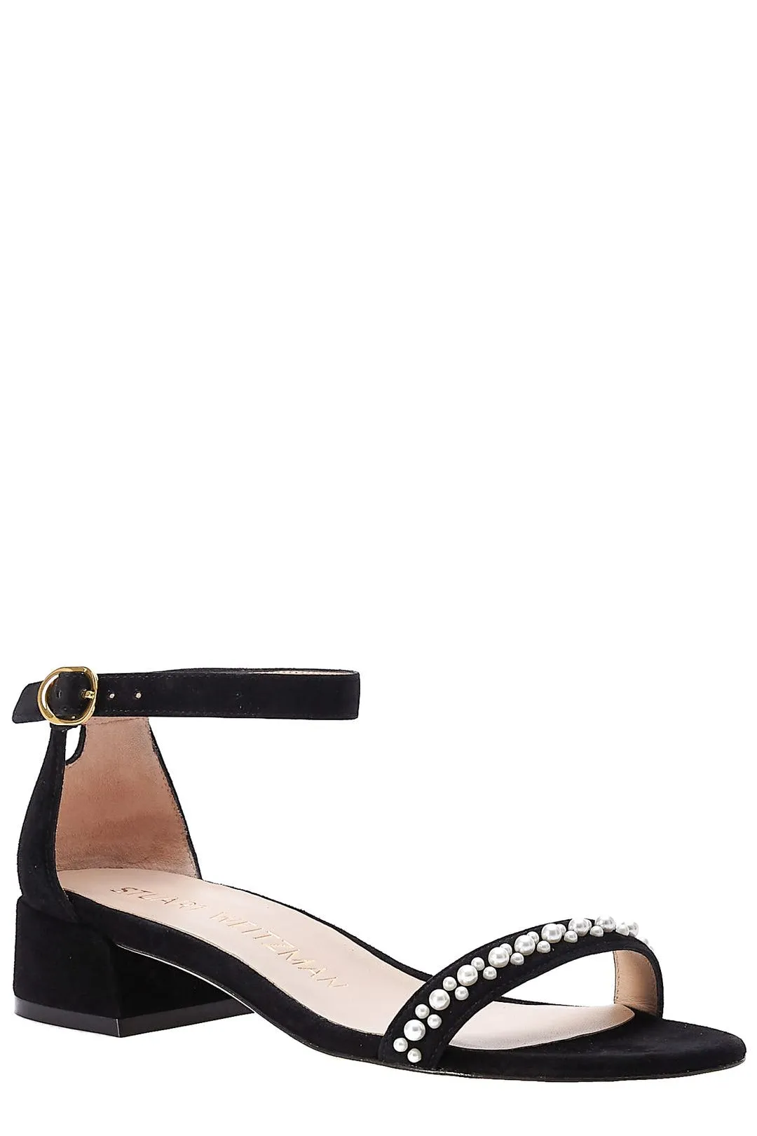 Stuart Weitzman Nudistjune Ankle-Strap Sandals
