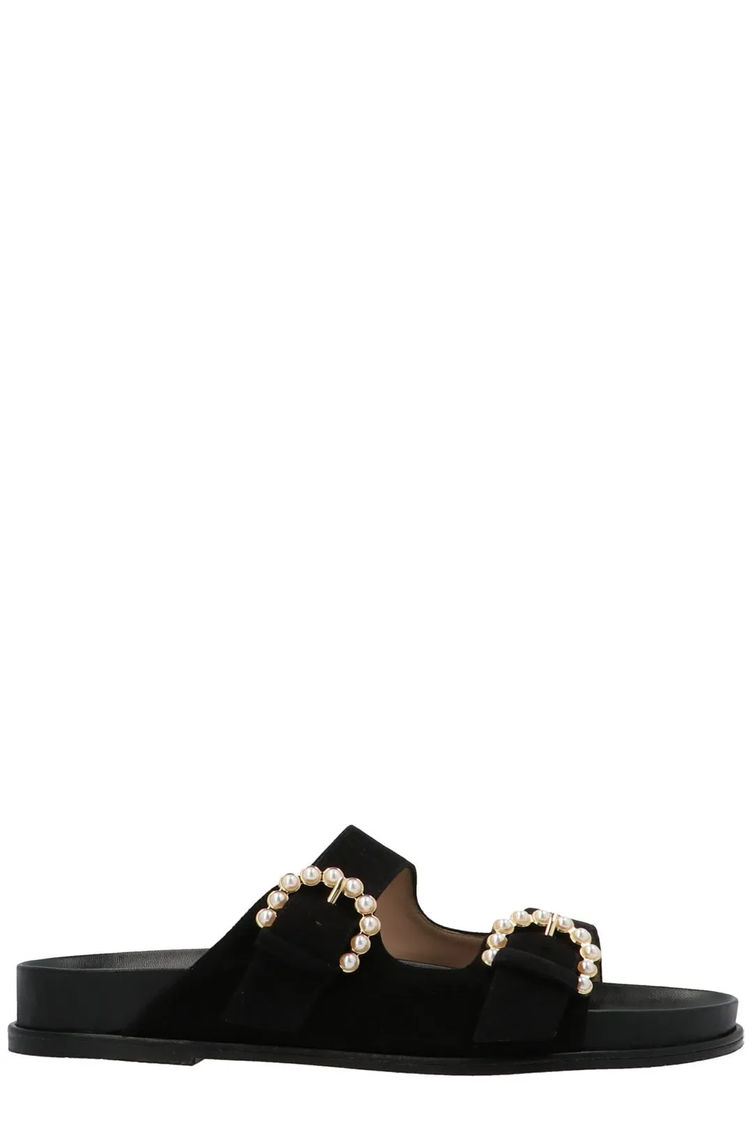 Stuart Weitzman Piper Double Stripe Sandals