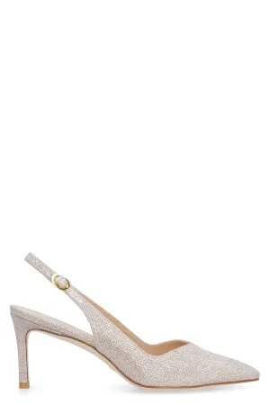 Stuart Weitzman Slingback Pointed-Toe Pumps