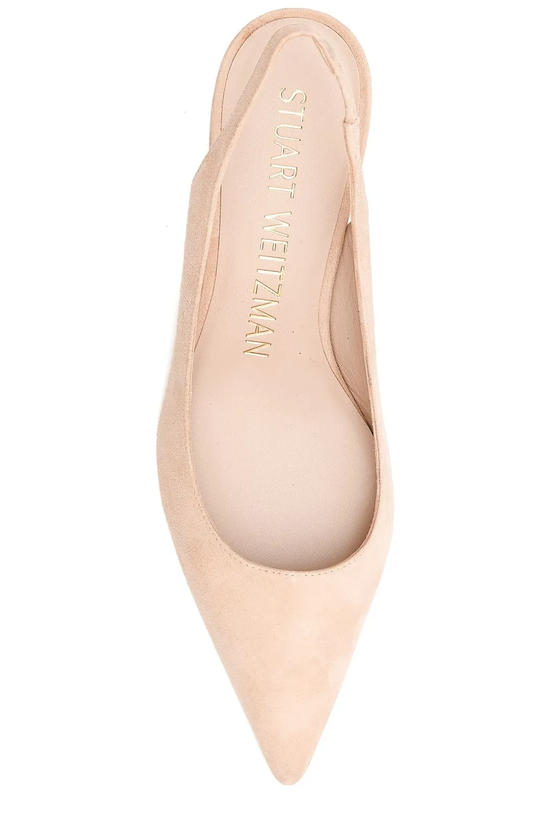 Stuart Weitzman Slingback Pointed-Toe Pumps
