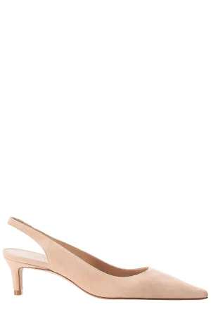 Stuart Weitzman Slingback Pointed-Toe Pumps