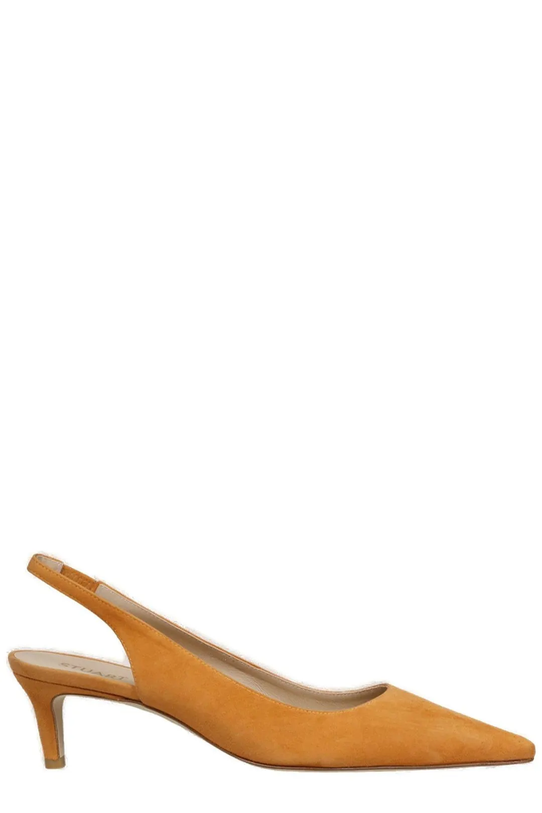 Stuart Weitzman Stuart Slingback Pointed-Toe Pumps