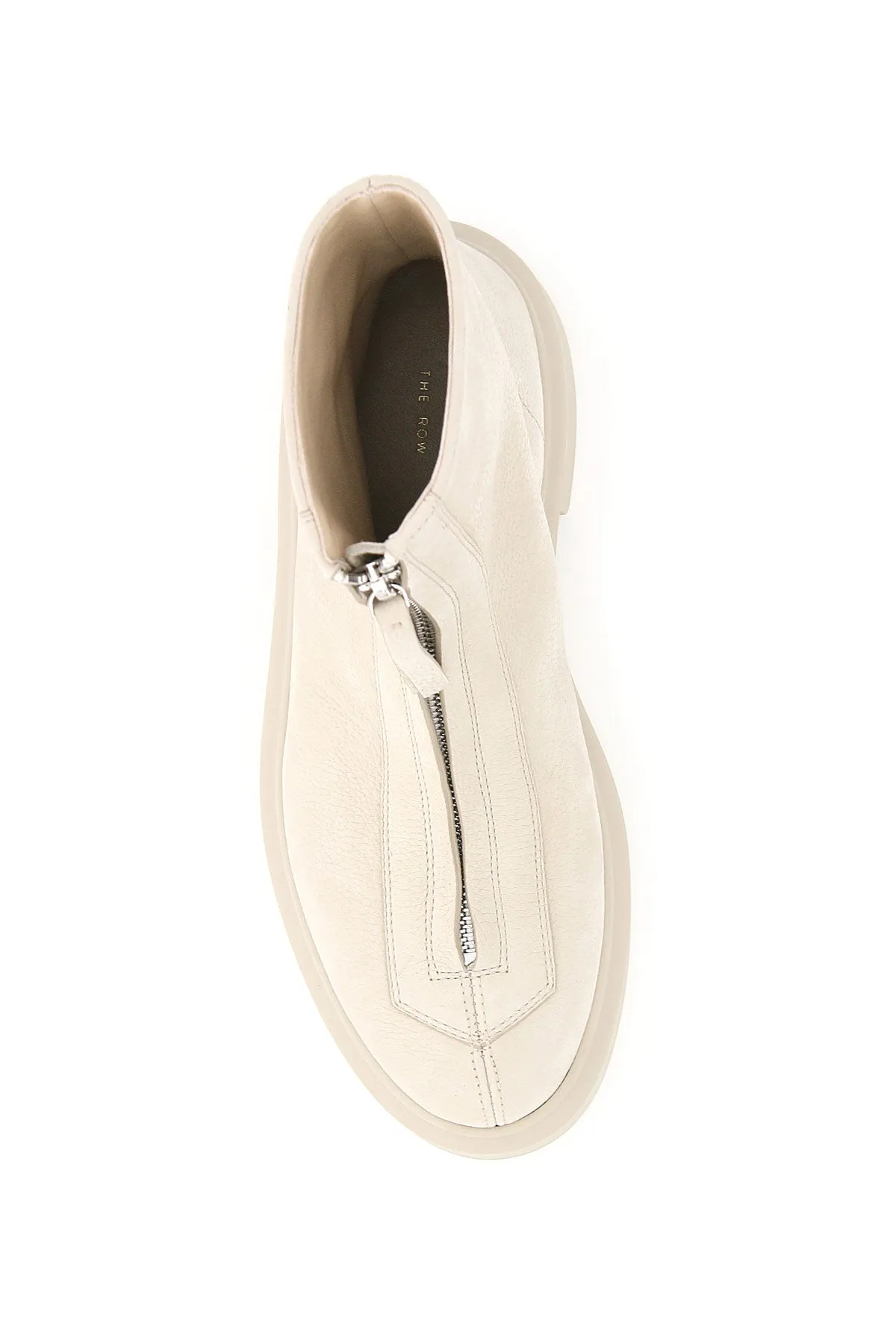 The Row Front-Zipped Ankle Boots