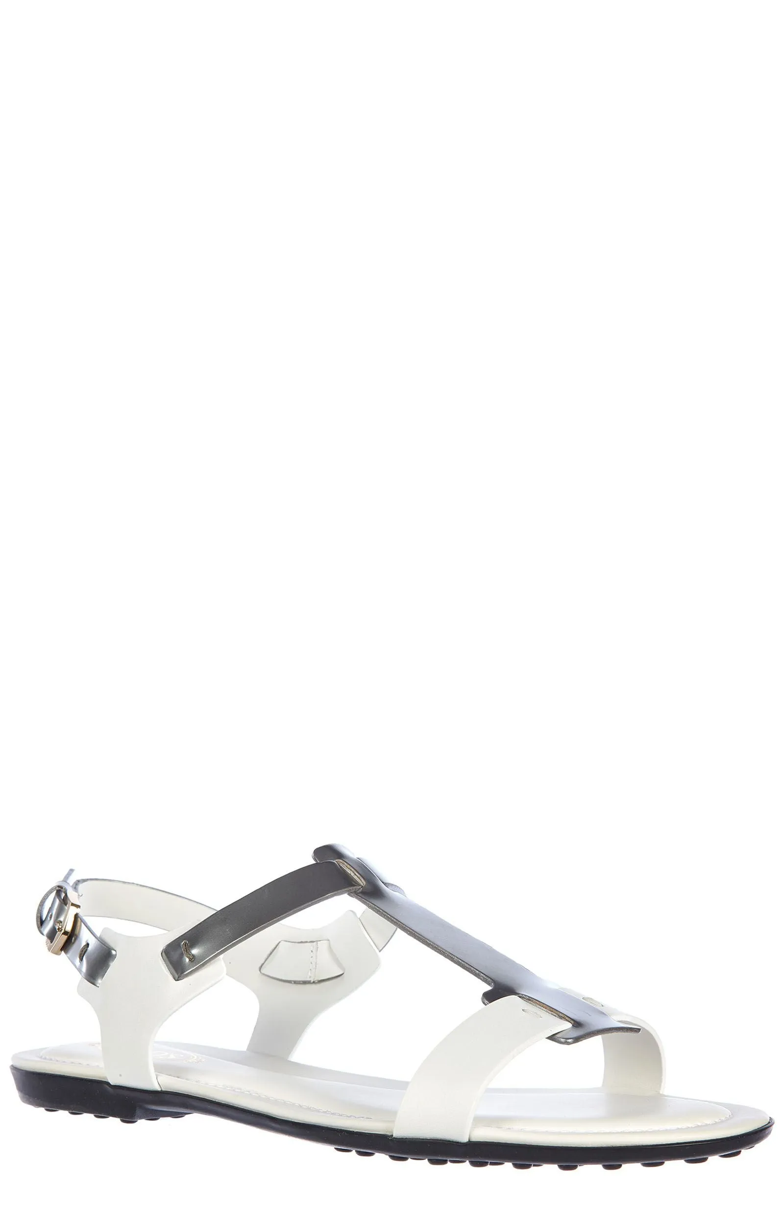 Tod's Ankle Strap Flat Sandals