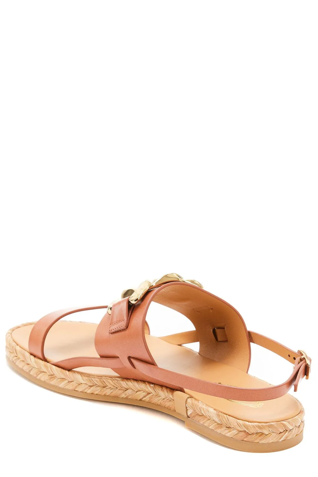 Tod's Chain Embellished Slingback Sandals