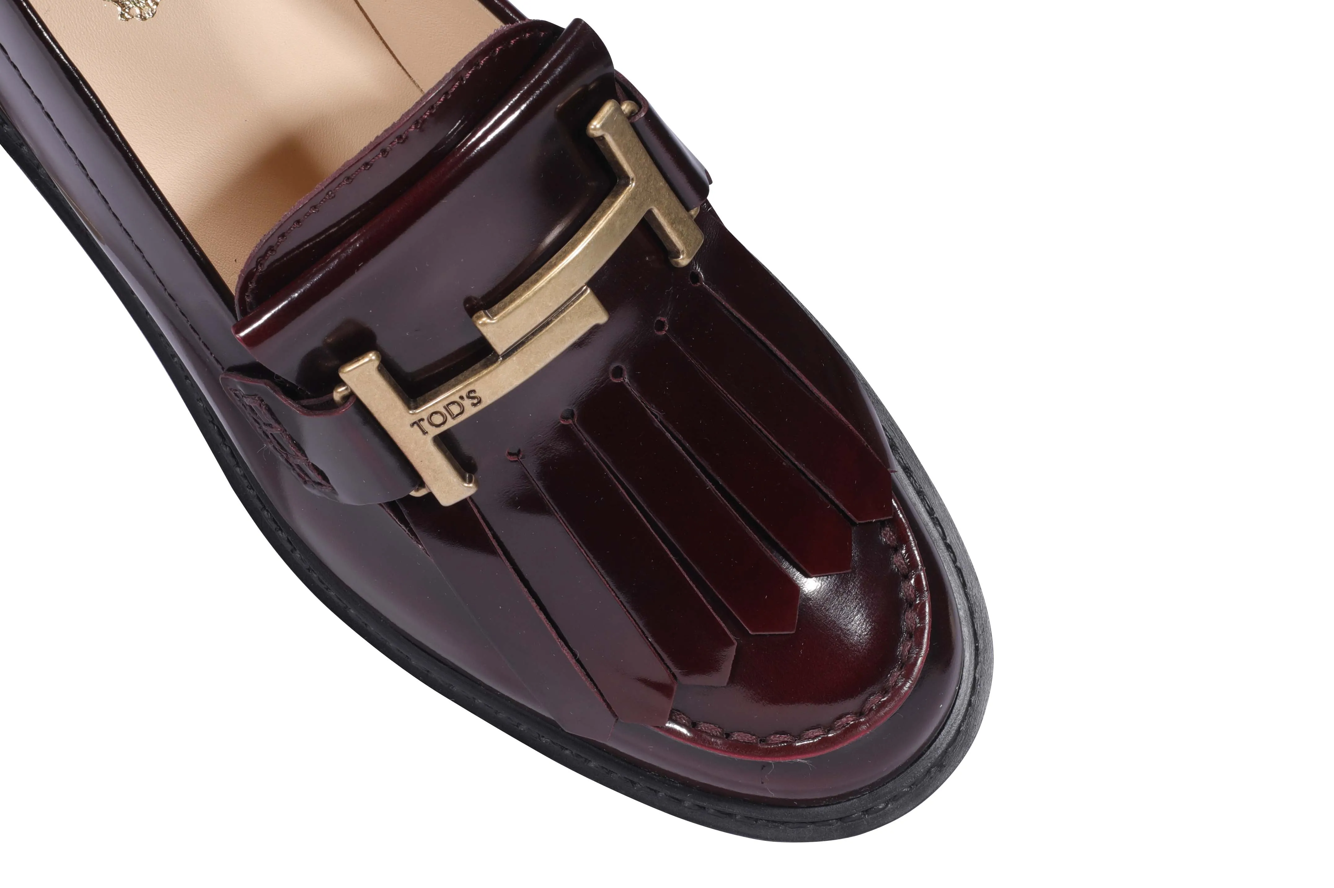Tod's Double T Buckled Loafers