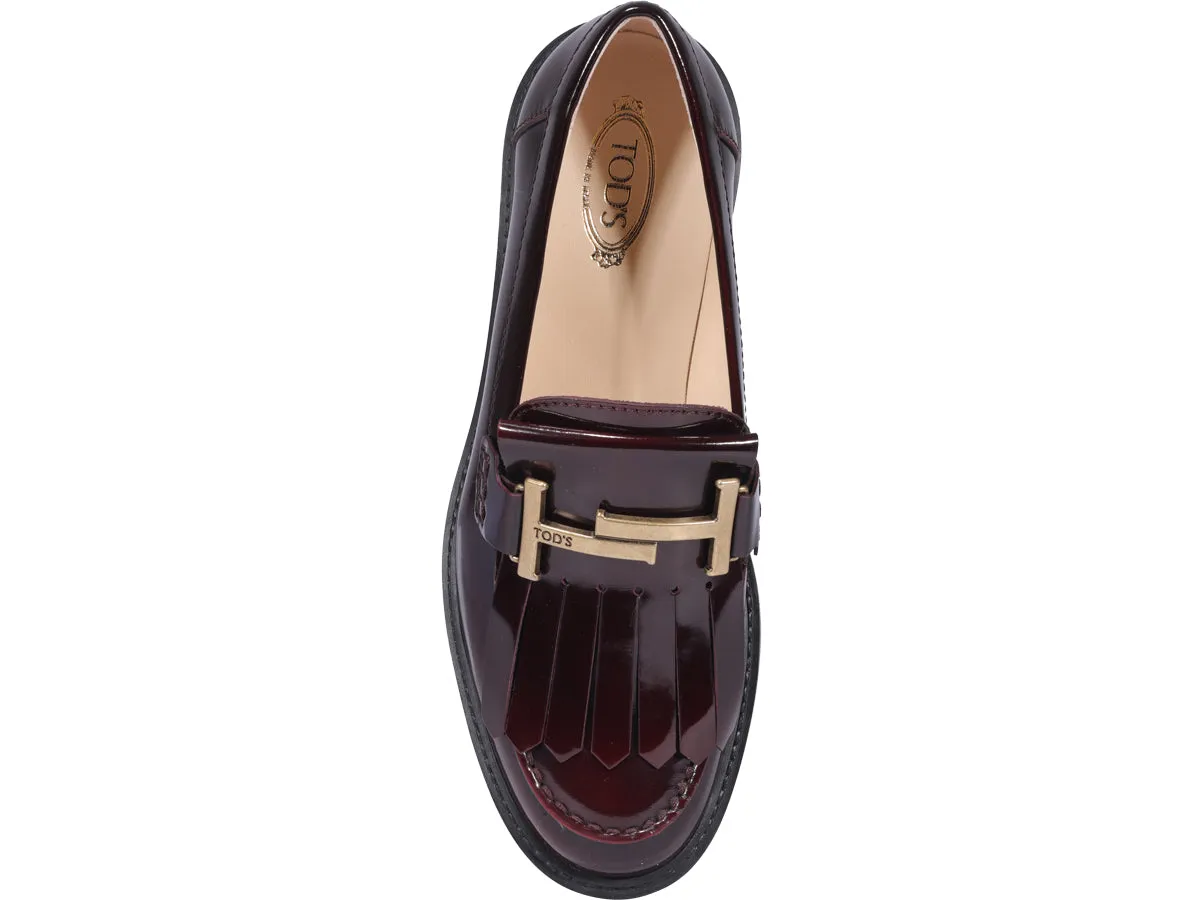 Tod's Double T Buckled Loafers