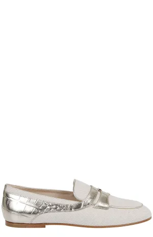 Tod's Embossed Slip-On Loafers