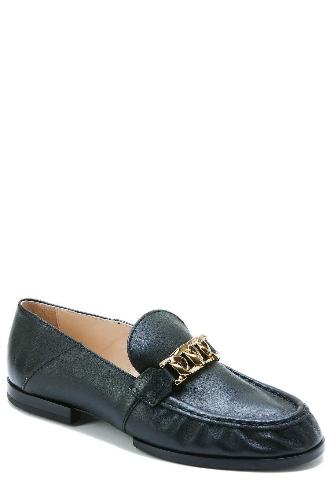 Tod's Gathered Toe Slip-On Embossed Loafers
