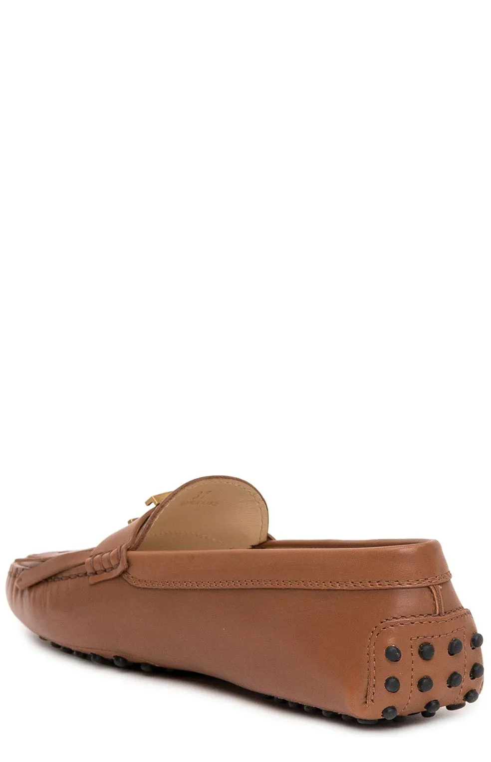 Tod's Gommino Logo Plaque Loafers