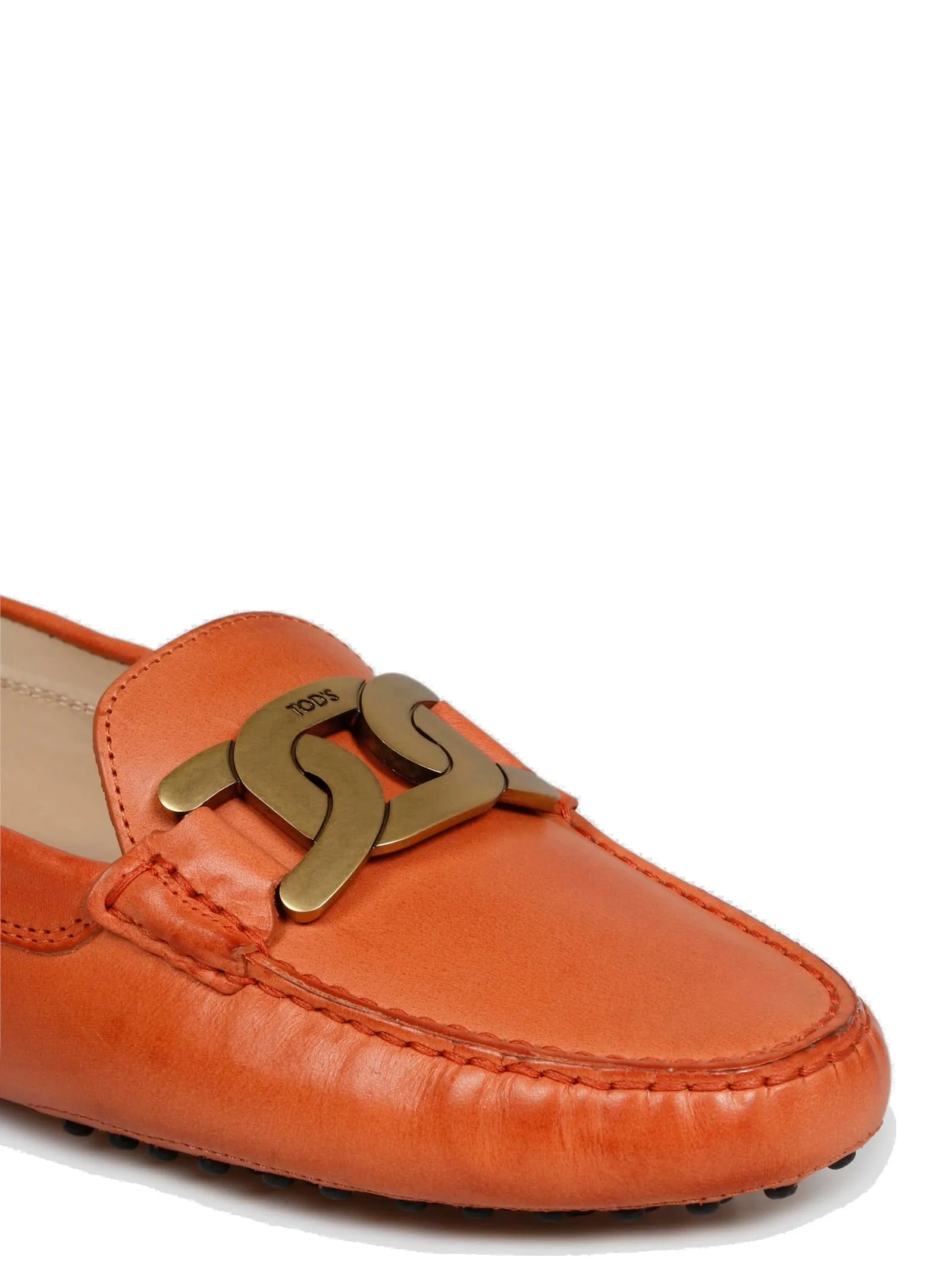 Tod's Kate Gommini Chain-Link Loafers
