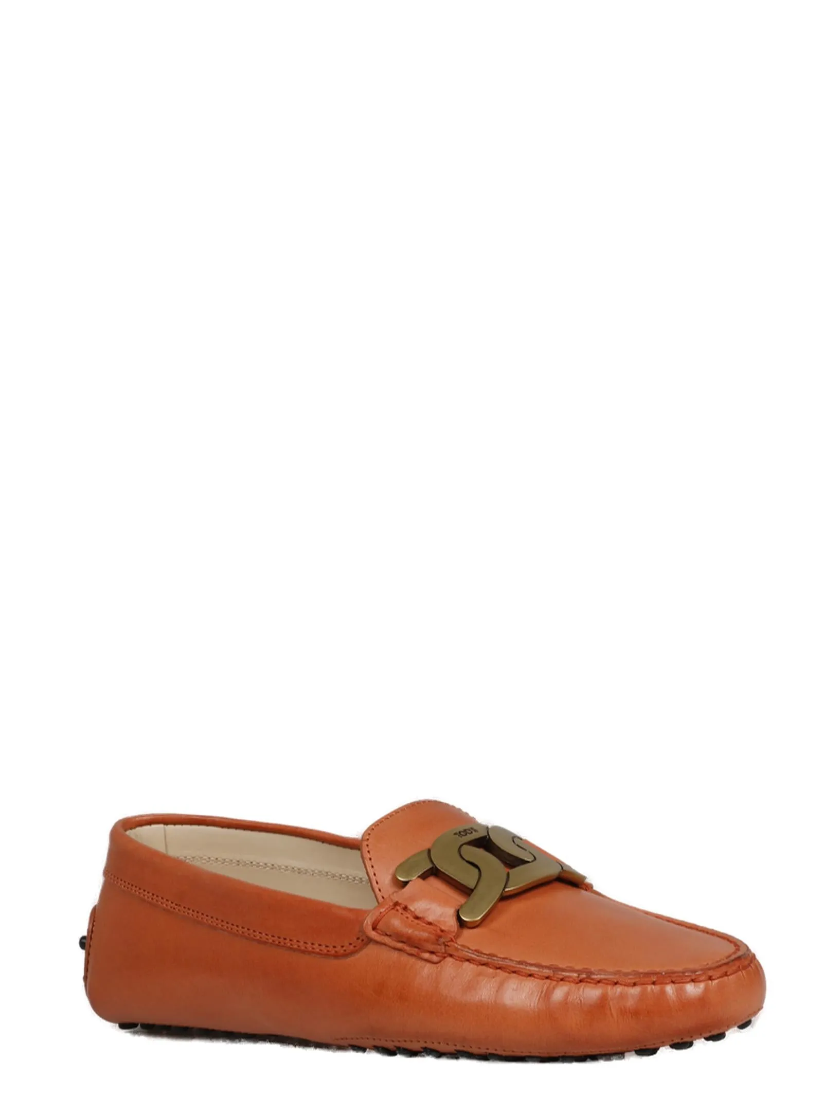 Tod's Kate Gommini Chain-Link Loafers