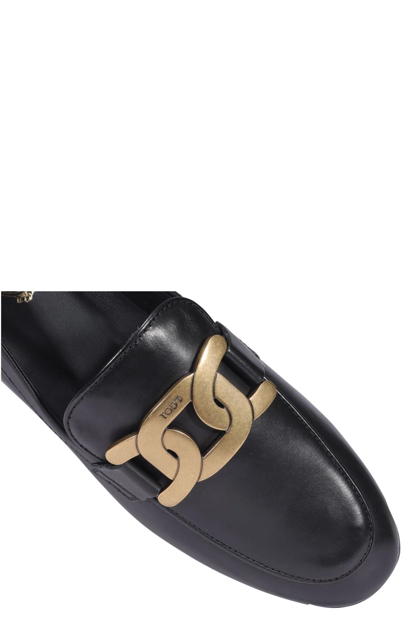 Tod's Kate Logo Plaque Loafers