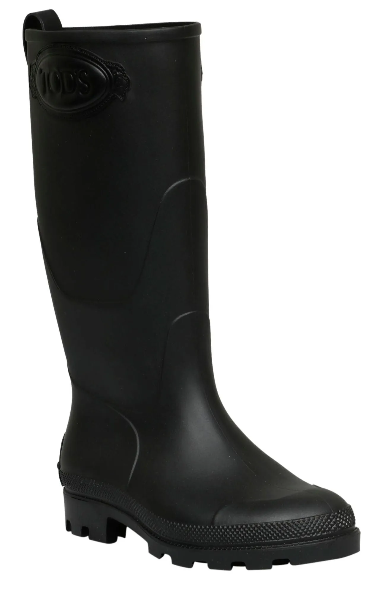 Tod's Logo Embossed Rain Boots