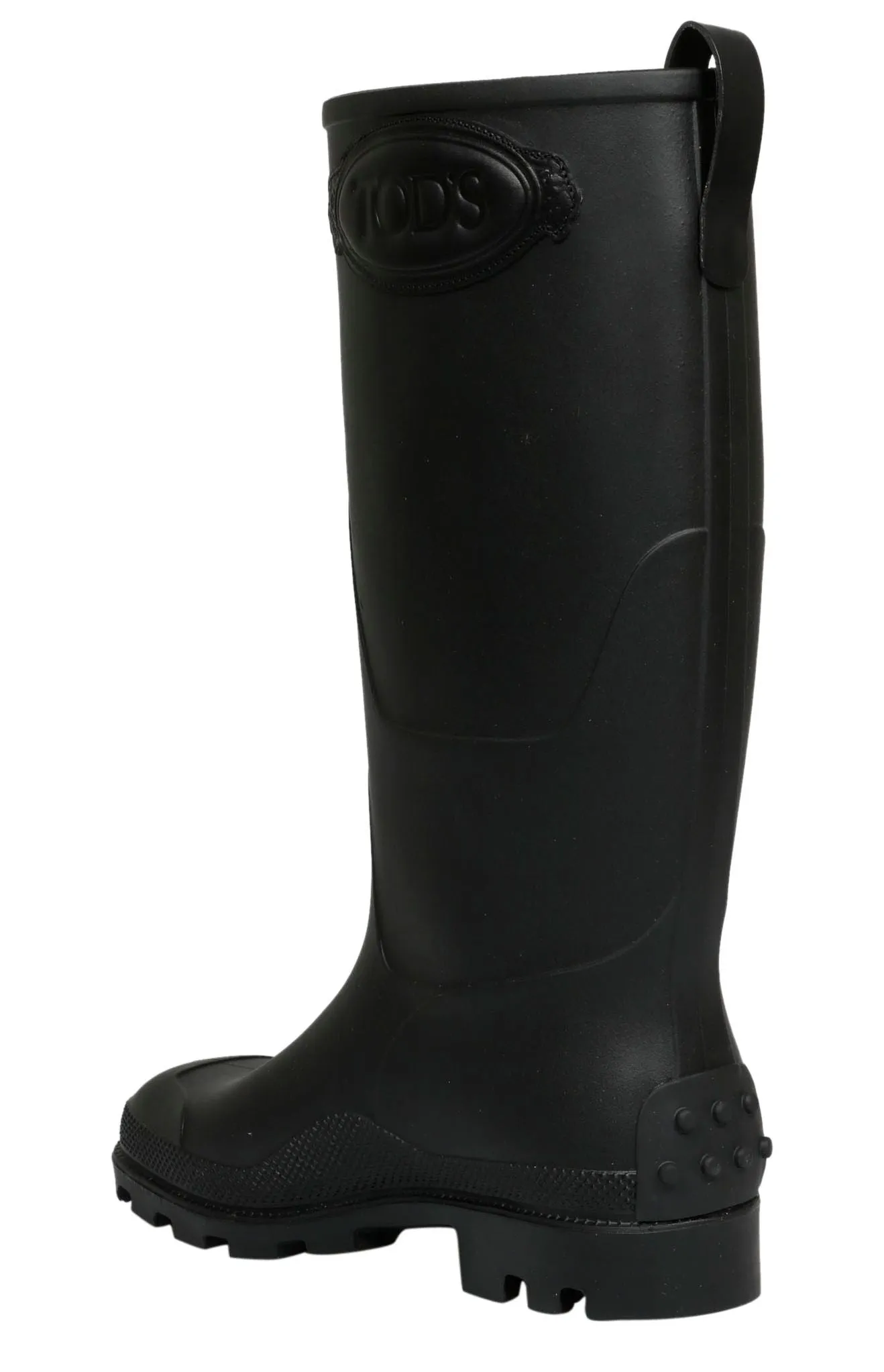 Tod's Logo Embossed Rain Boots