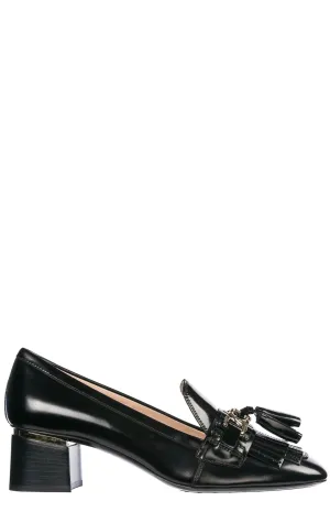 Tod's Tassel-Detailed Heel Loafers