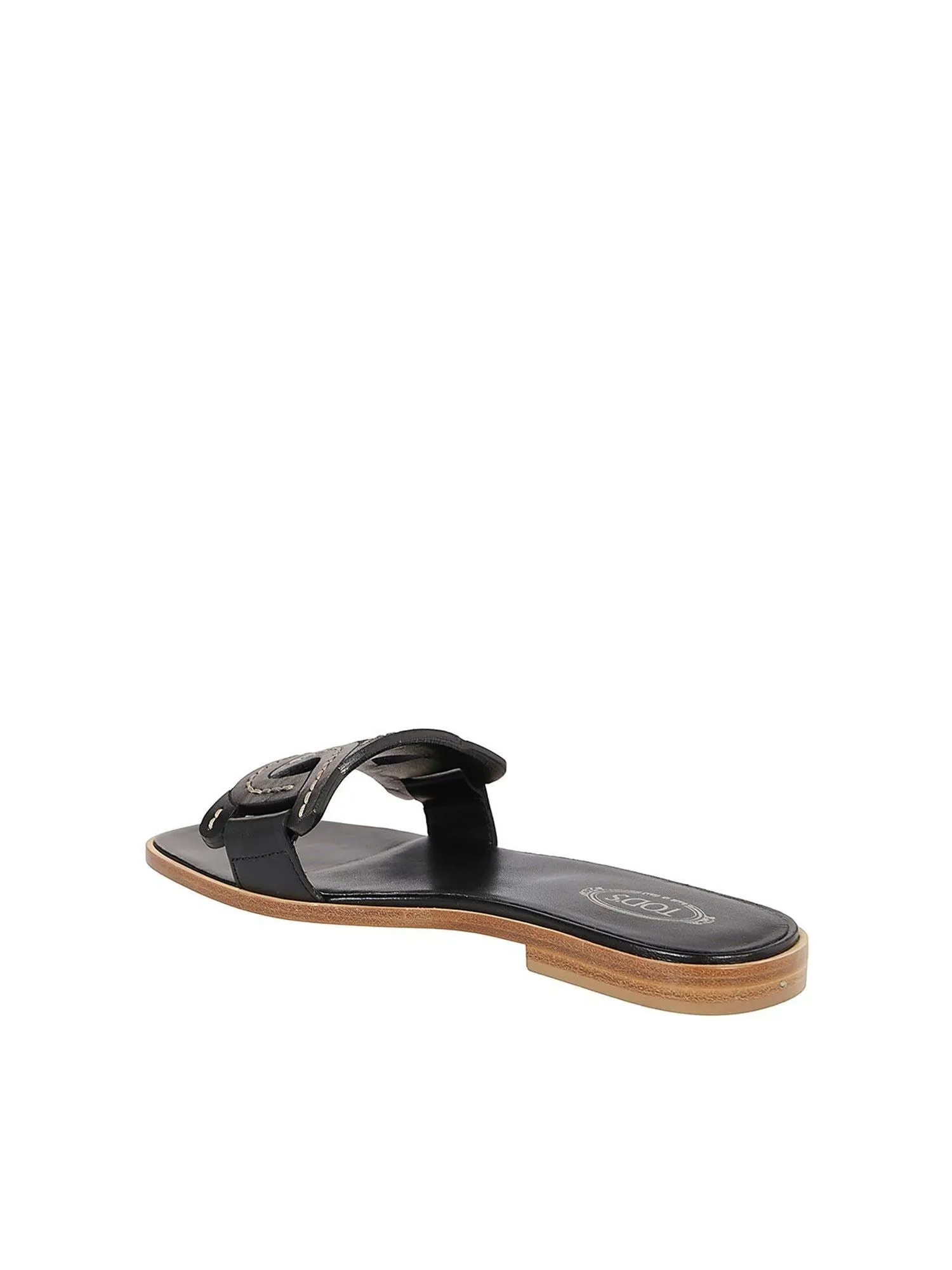 Tod's Woven Square-Toe Sandals