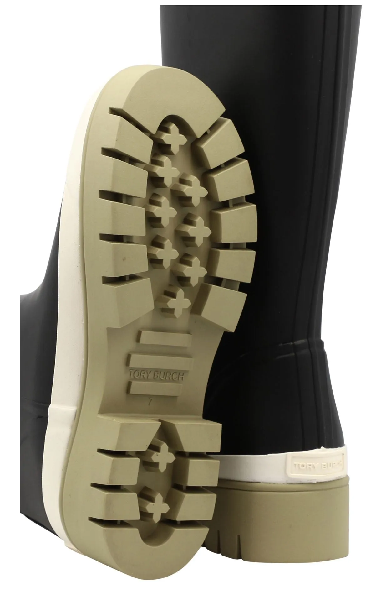 Tory Burch Colour-Block Chunky Boots