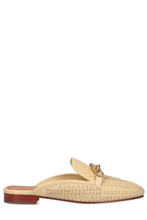 Tory Burch Jessa Woven Pointed Toe Loafers