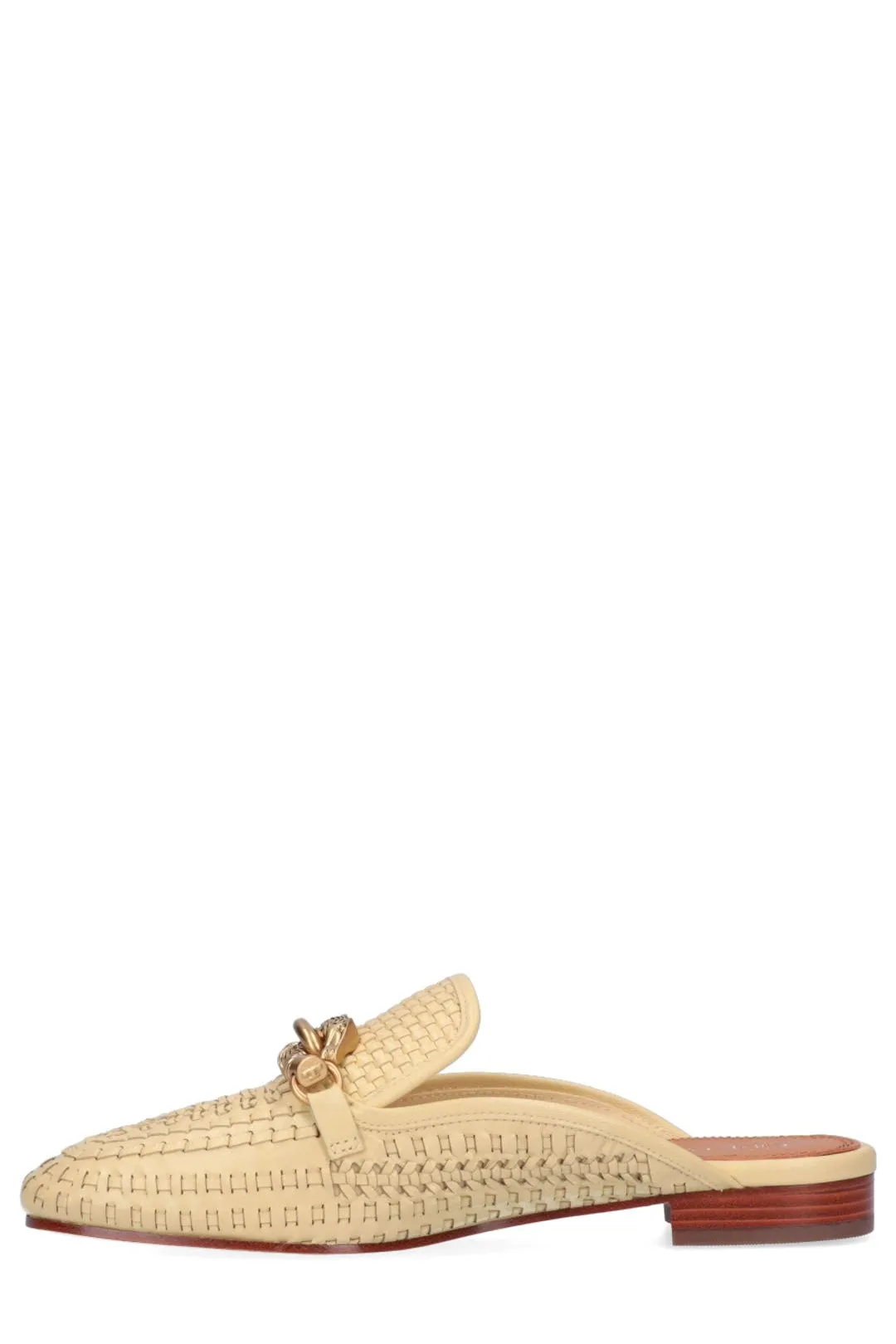 Tory Burch Jessa Woven Pointed Toe Loafers