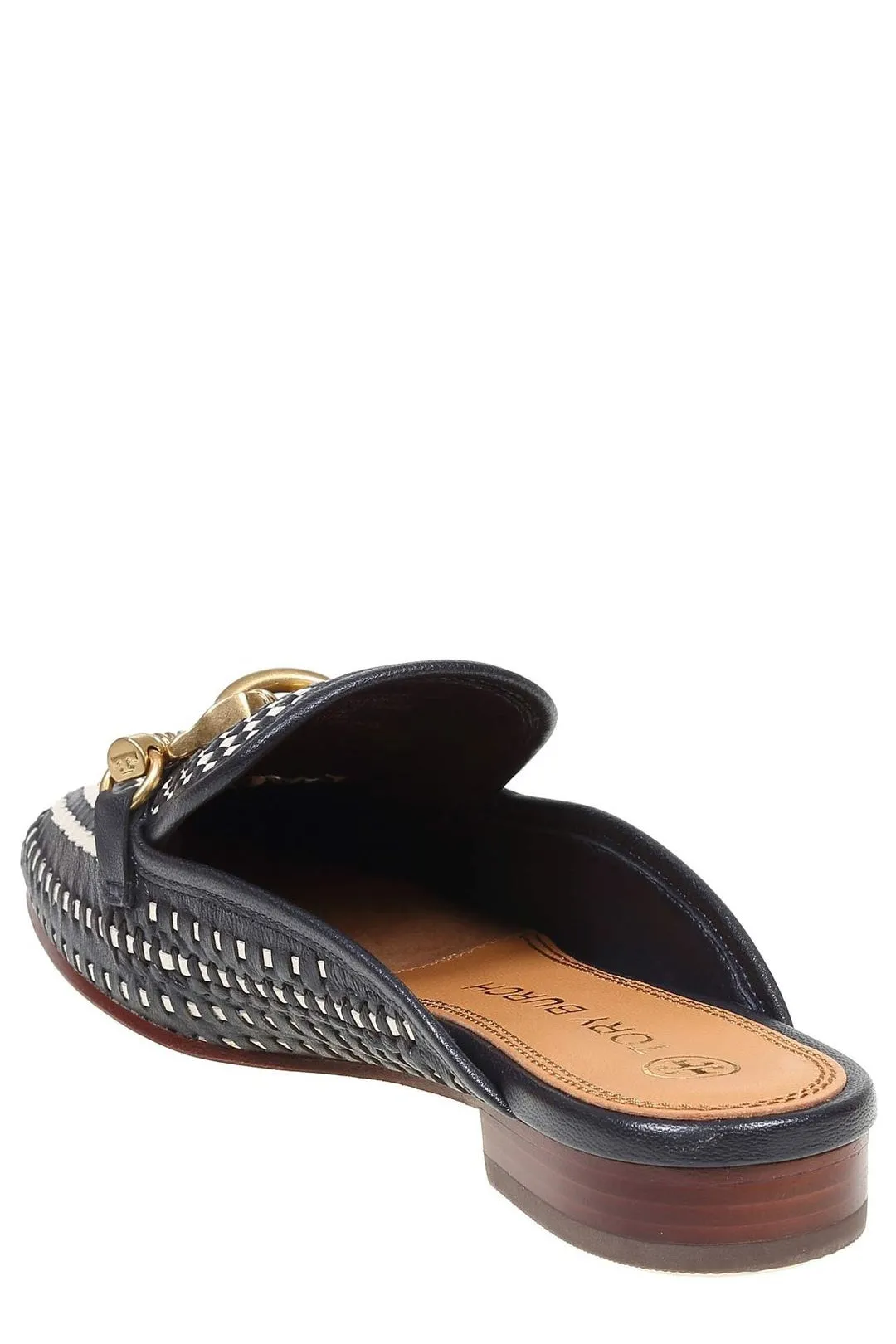 Tory Burch Jessa Woven Pointed Toe Loafers
