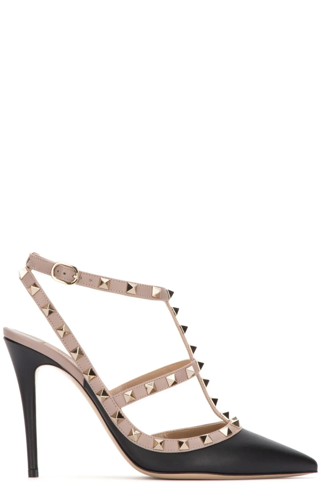 Valentino Garavani Rockstud Ankle Strap Pumps
