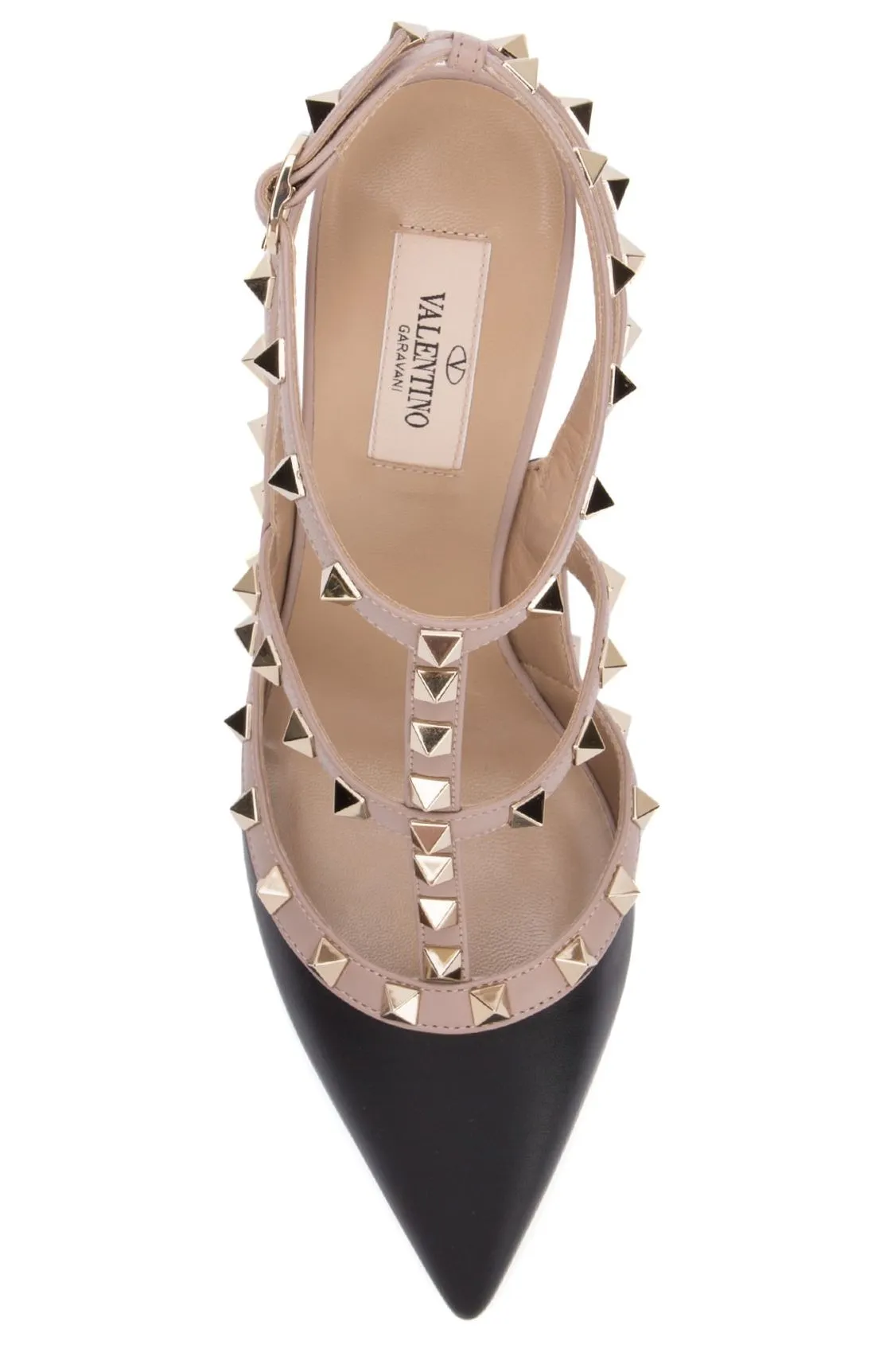 Valentino Garavani Rockstud Ankle Strap Pumps