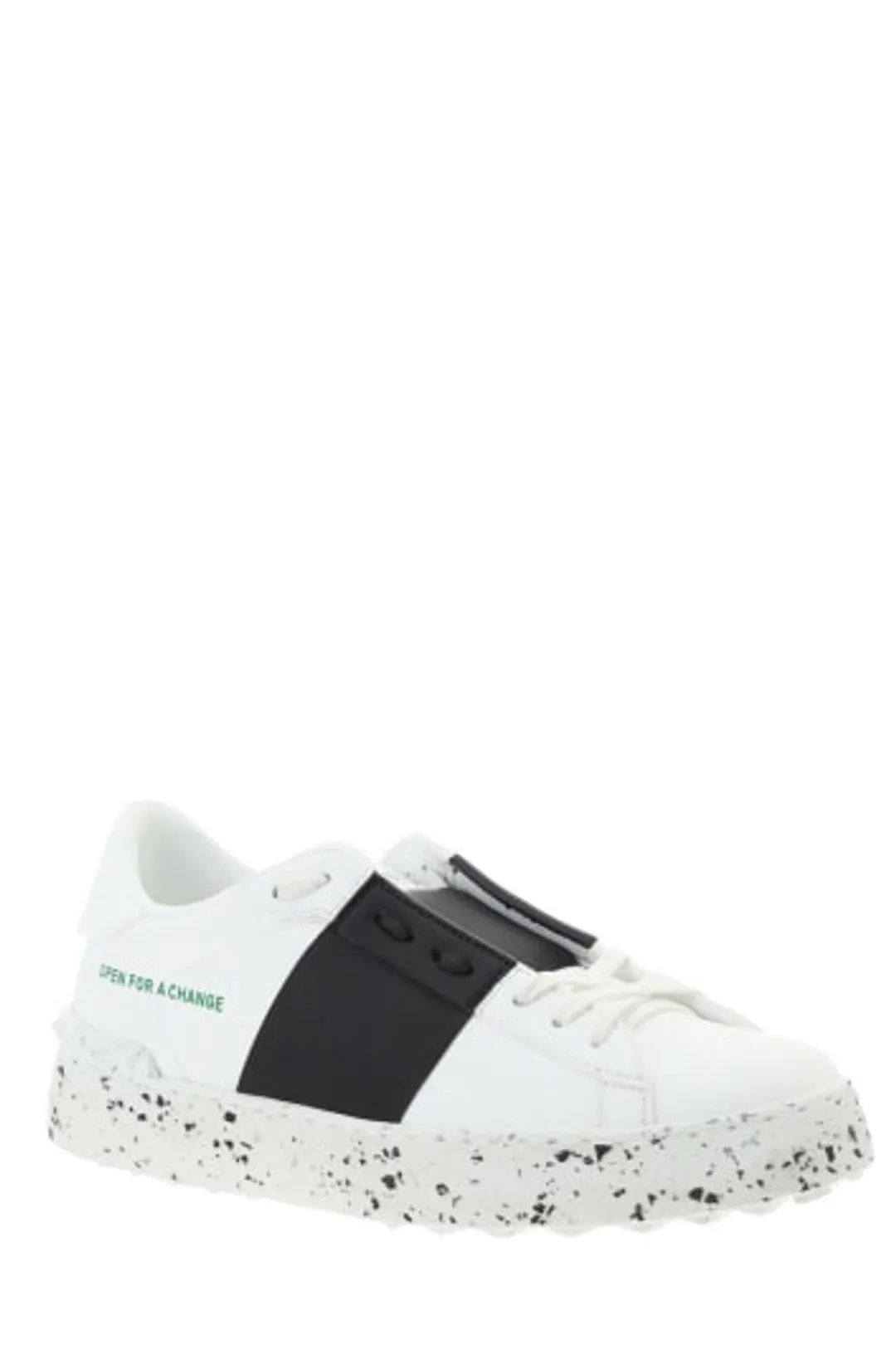 Valentino Garavani Rockstud Untitled Open Lace-Up Sneakers