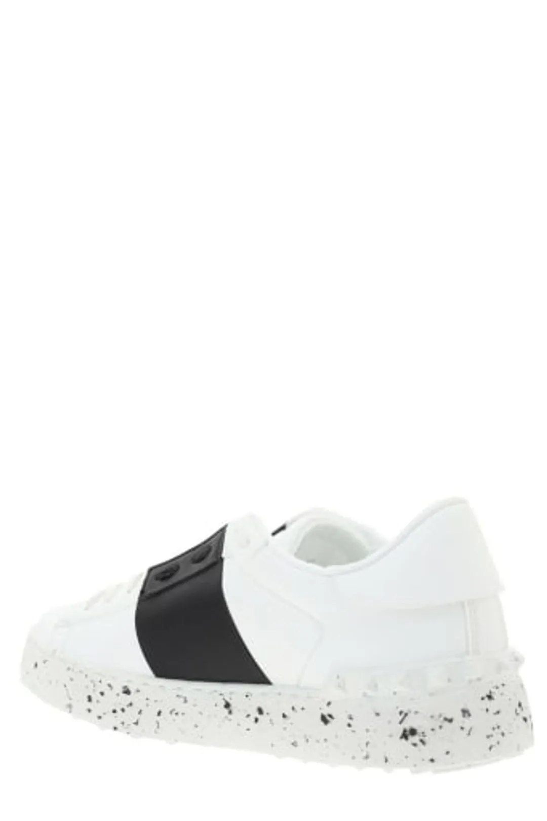Valentino Garavani Rockstud Untitled Open Lace-Up Sneakers