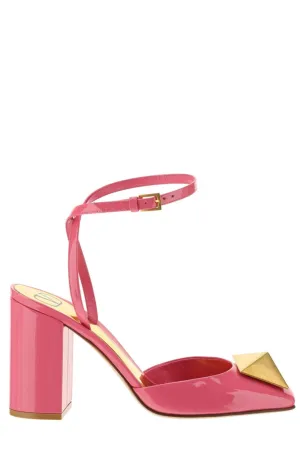 Valentino Garavani Roman Stud Ankle-Strapped Pumps