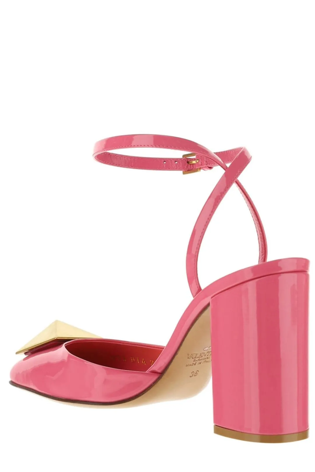 Valentino Garavani Roman Stud Ankle-Strapped Pumps
