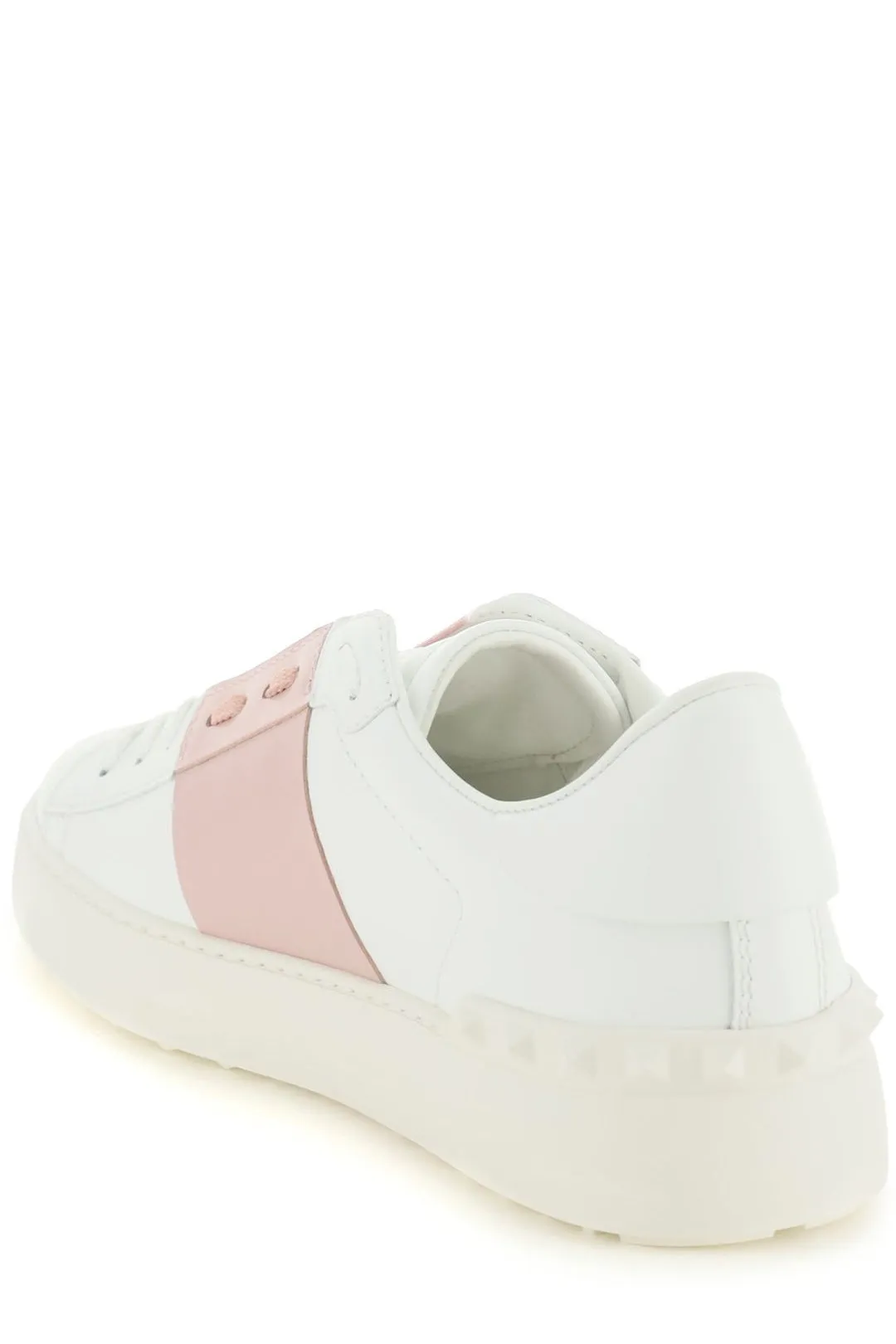 Valentino Garavani Stud Detailed Lace-Up Sneaker