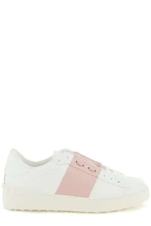 Valentino Garavani Stud Detailed Lace-Up Sneaker
