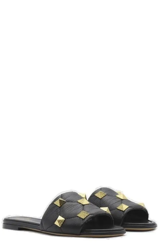 Valentino Garavani Stud Quilted Sandals