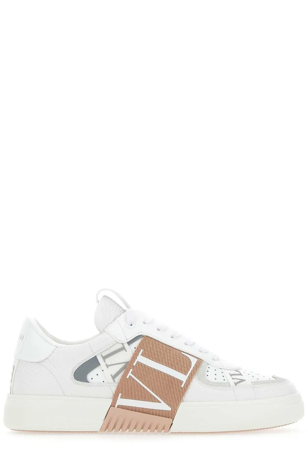 Valentino Logo Detailed Lace-Up Sneakers