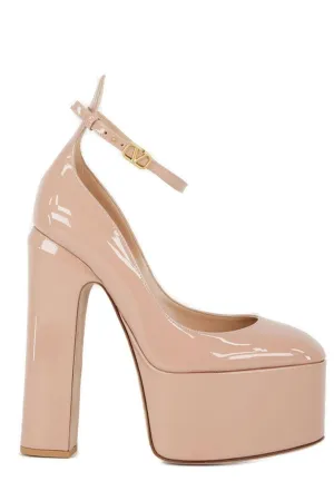 Valentino VLogo Signature Block Heel Pumps