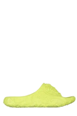 Versace Embossed Slip-On Sandals