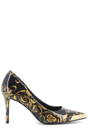 Versace Jeans Couture Regalia Baroque Slip-On Pumps
