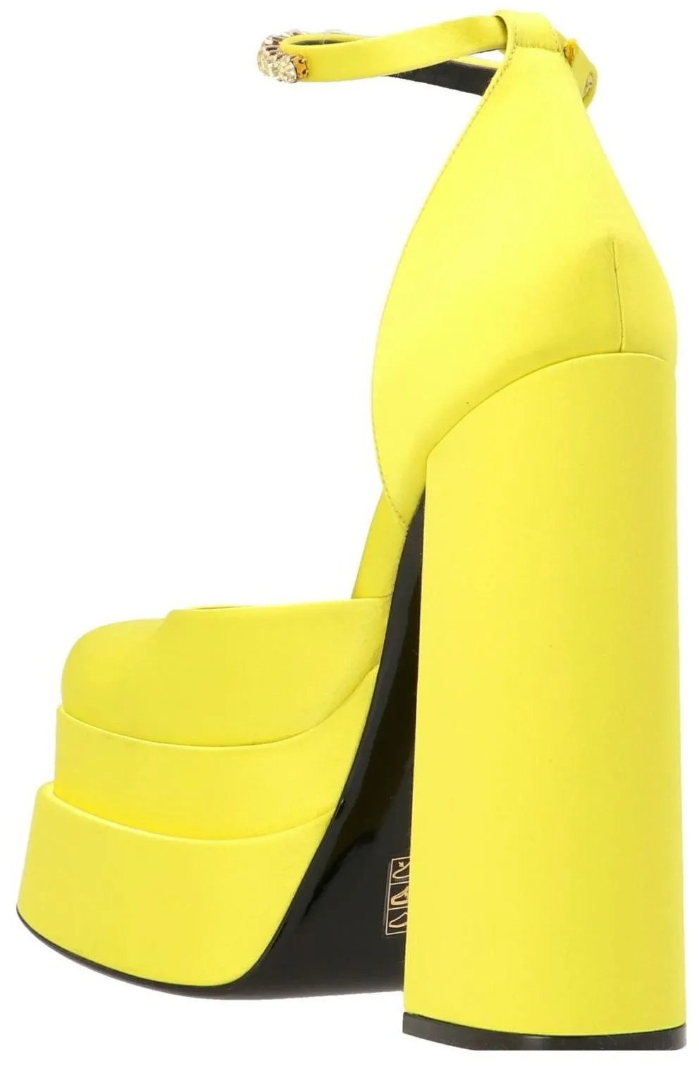 Versace Medusa Head Charm Platform Pumps