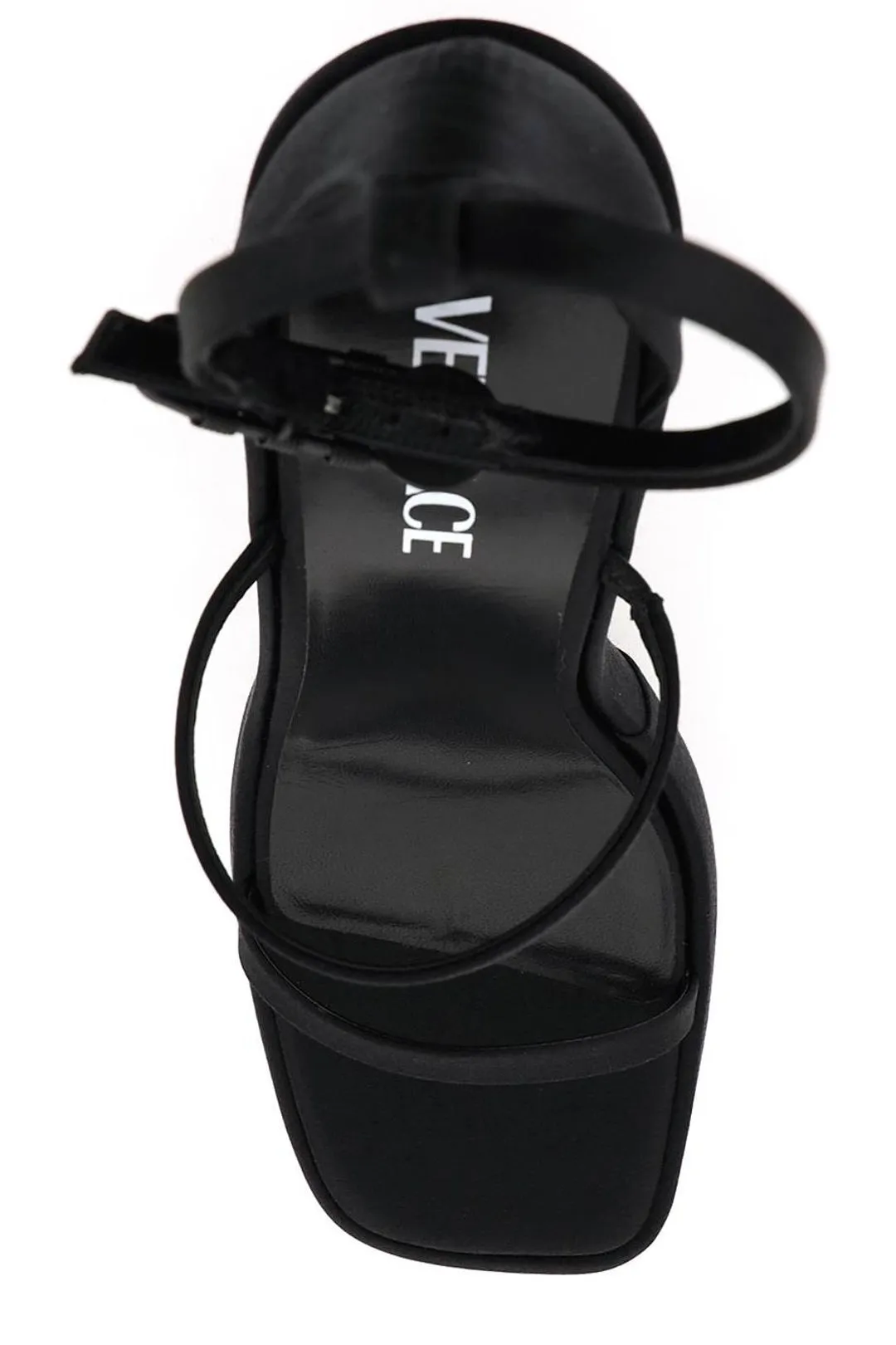 Versace Triplatform Ankle Strap Sandals