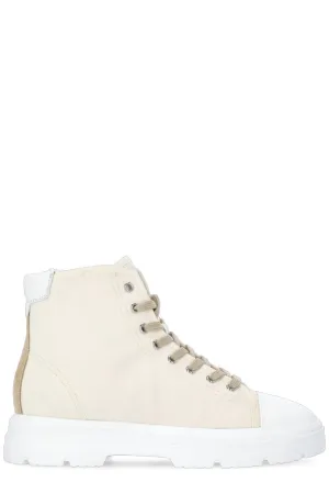 Woolrich Lace-Up High-Top Sneakers