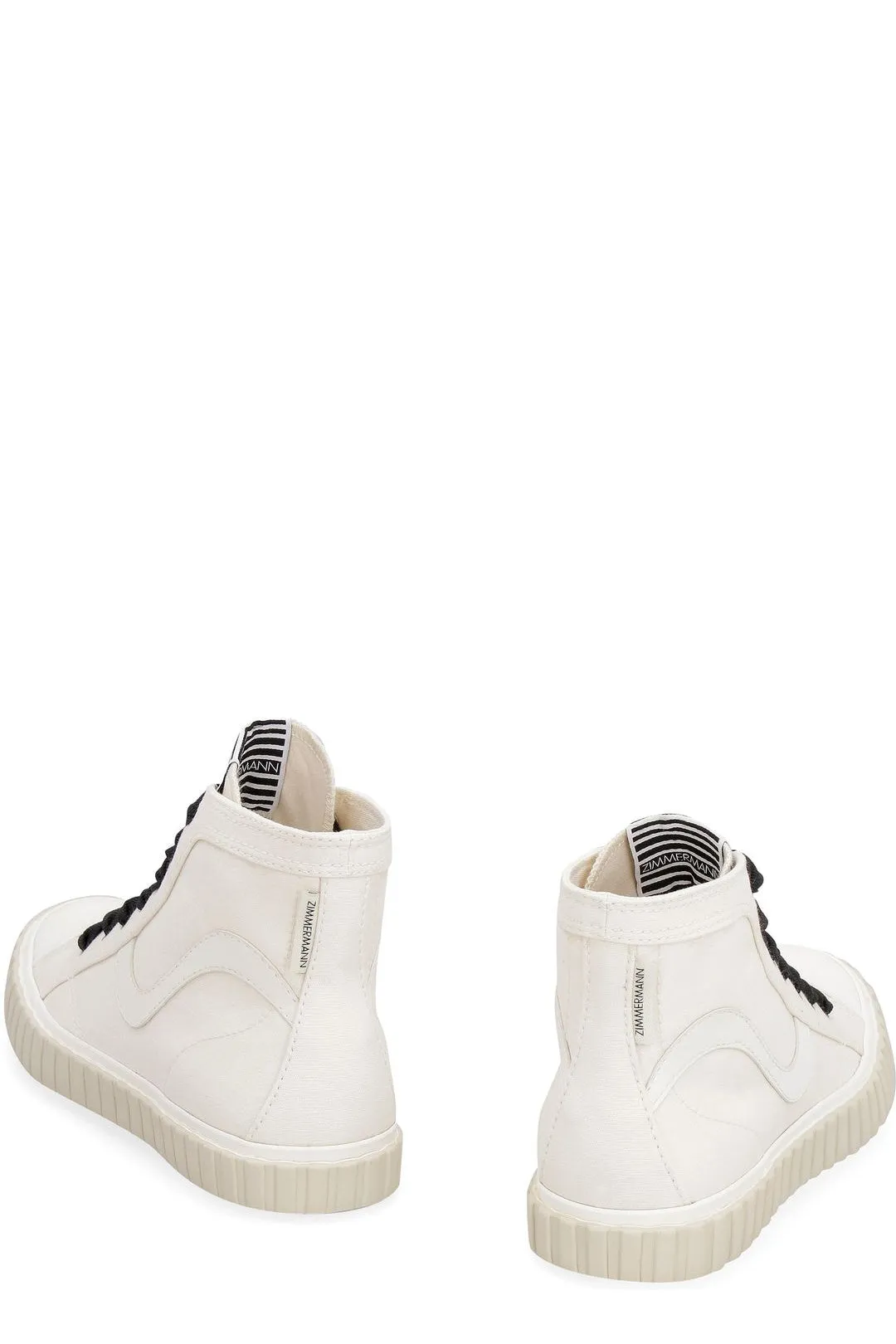 Zimmermann High-Top Ribbon Sneakers